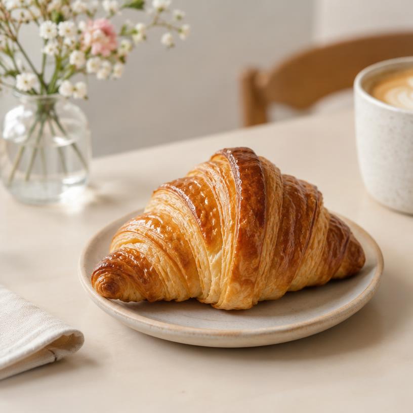 Croissant de mantequilla